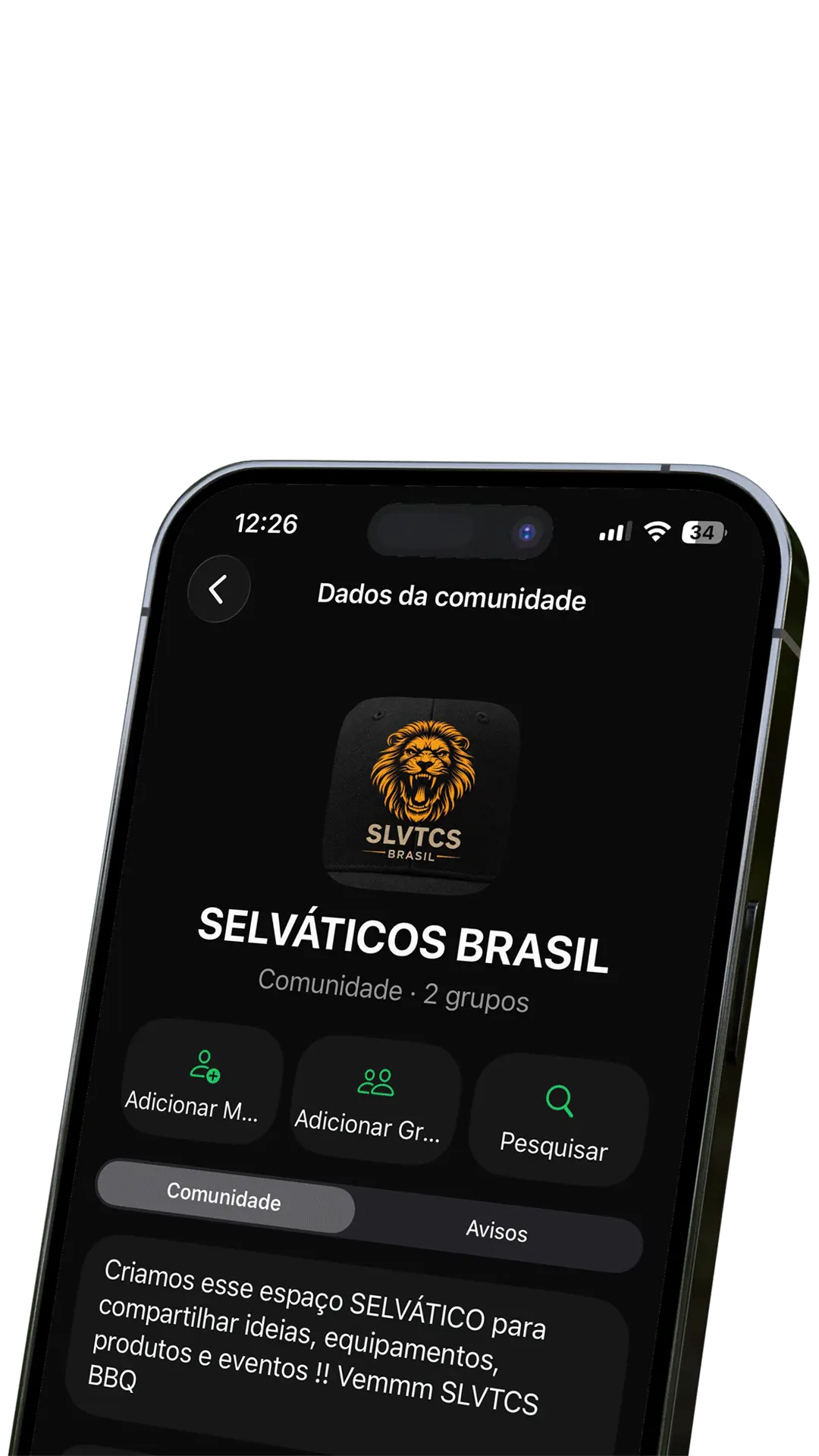 Comunidade Selváticos Brasil no WhatsApp
